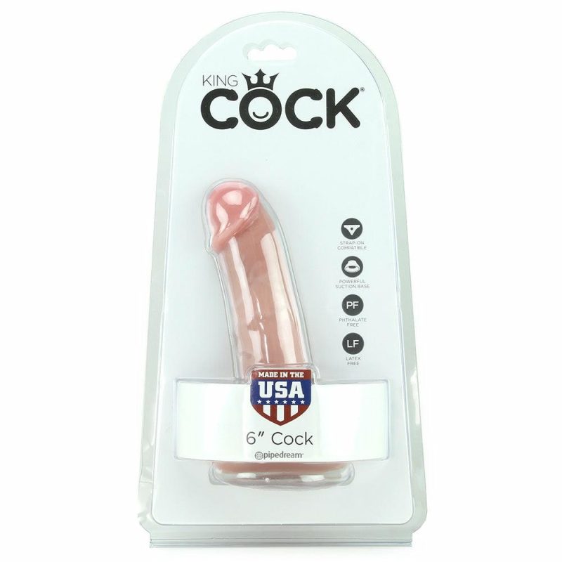 Dildos | King Cock 6 Inch Dildo In Flesh Dildos Dildos