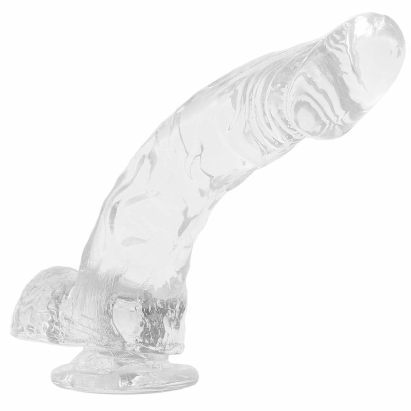 Dildos | King Cock 7.5 Inch Ballsy Dildo In Clear Dildos Dildos