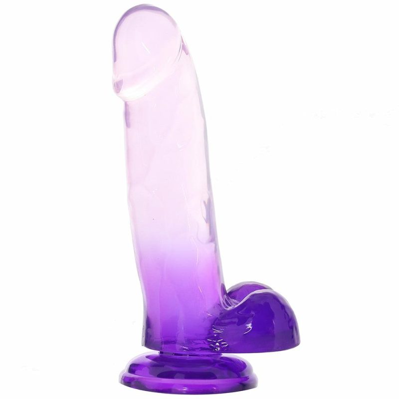 Dildos | King Cock 7 Inch Ballsy Dildo In Purple Dildos Dildos