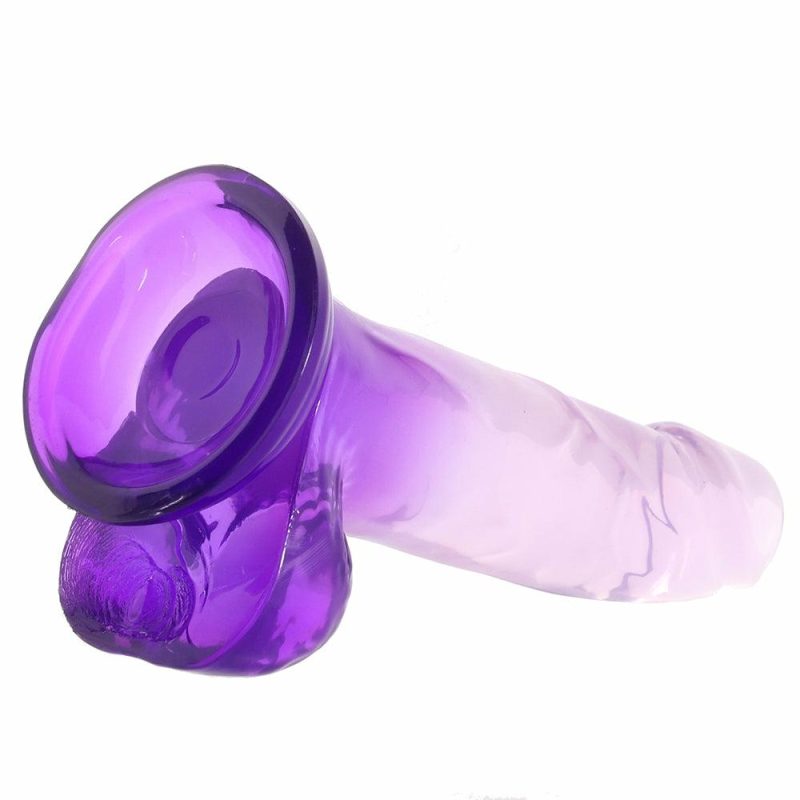 Dildos | King Cock 7 Inch Ballsy Dildo In Purple Dildos Dildos