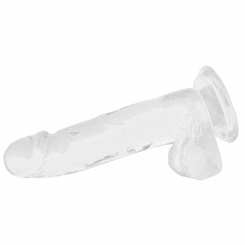 Dildos | King Cock 8 Inch Ballsy Dildo In Clear Dildos Dildos