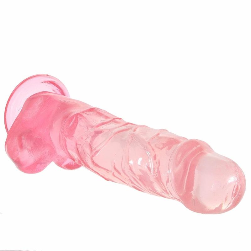 Dildos | King Cock 8 Inch Ballsy Dildo In Pink Dildos Dildos