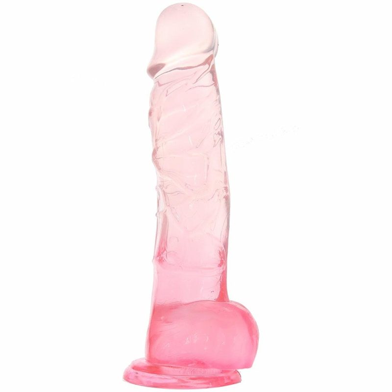 Dildos | King Cock 8 Inch Ballsy Dildo In Pink Dildos Dildos