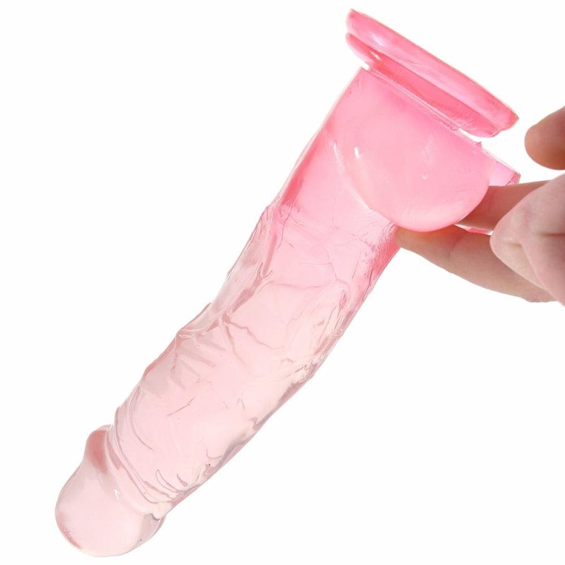 Dildos | King Cock 8 Inch Ballsy Dildo In Pink Dildos Dildos