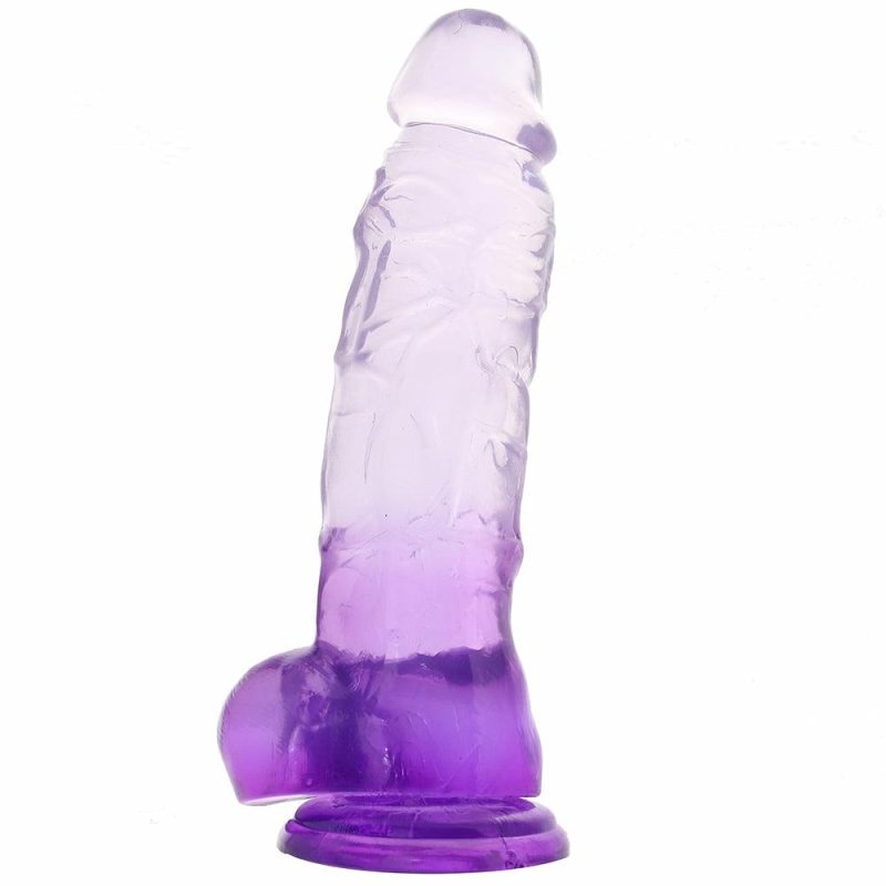 Dildos | King Cock 8 Inch Ballsy Dildo In Purple Dildos Dildos