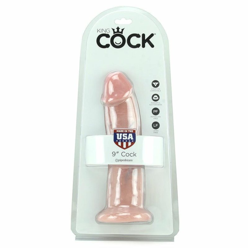 Dildos | King Cock 9 Inch Dildo In Flesh Dildos Dildos