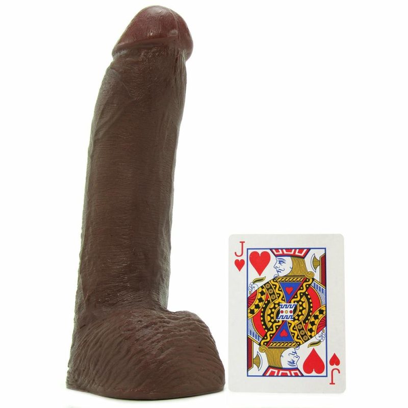 Dildos | King Cock 9 Inch Squirting Cock With Balls In Brown Dildos Dildos