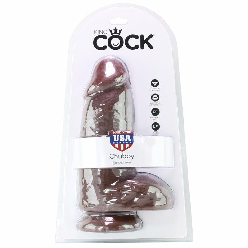 Dildos | King Cock Chubby Dildo In Chocolate Dildos Dildos