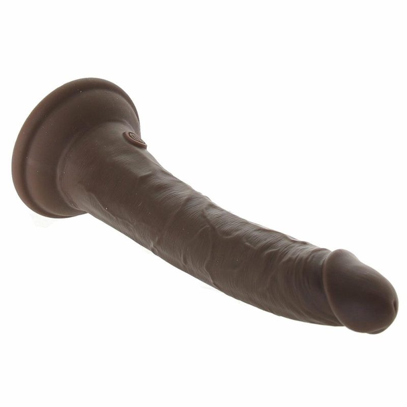 Dildos | King Cock Elite Dual Density 7 Inch Silicone Cock In Brown Dildos Dildos