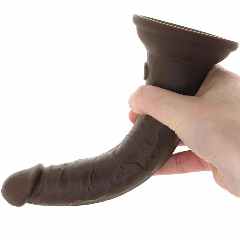 Dildos | King Cock Elite Dual Density 7 Inch Silicone Cock In Brown Dildos Dildos