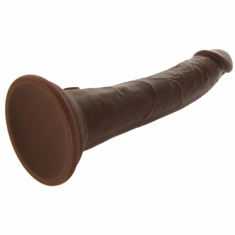 Dildos | King Cock Elite Dual Density 7 Inch Silicone Cock In Brown Dildos Dildos