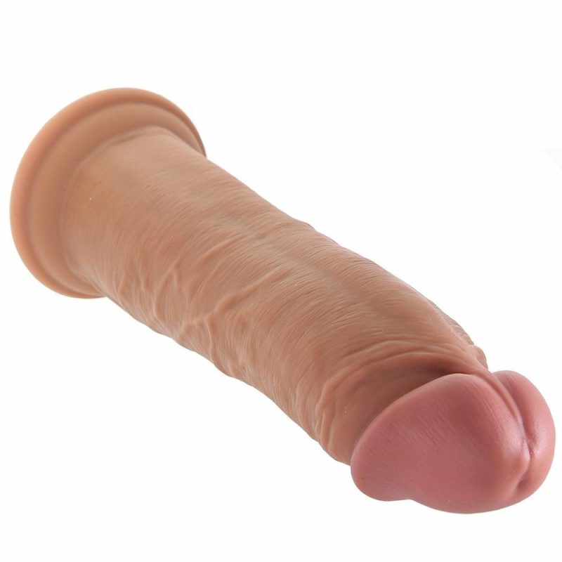 Dildos | King Cock Elite Dual Density 8 Inch Silicone Cock In Tan Dildos Dildos