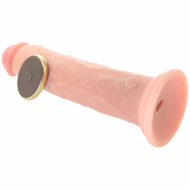 Dildos | King Cock Elite Dual Density 9 Inch Silicone Vibe In Light Dildos Dildos