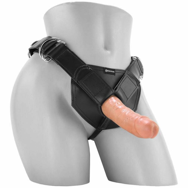 Dildos | King Cock Harness With 6 Inch Cock In Tan Dildos Dildos