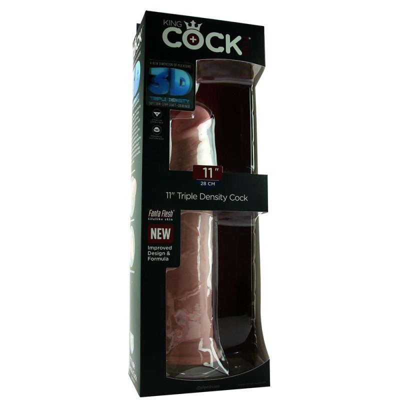 Dildos | King Cock Plus Triple Density 11 Inch Cock In Flesh Dildos Dildos