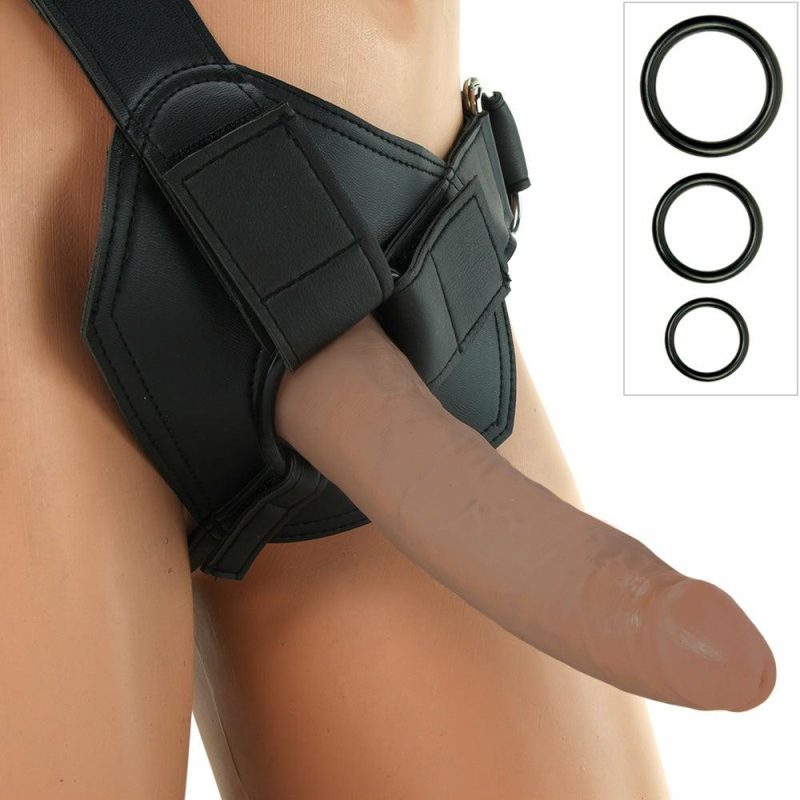 Dildos | King Cock Strap-On Harness With 7 Inch Cock In Tan Dildos Dildos