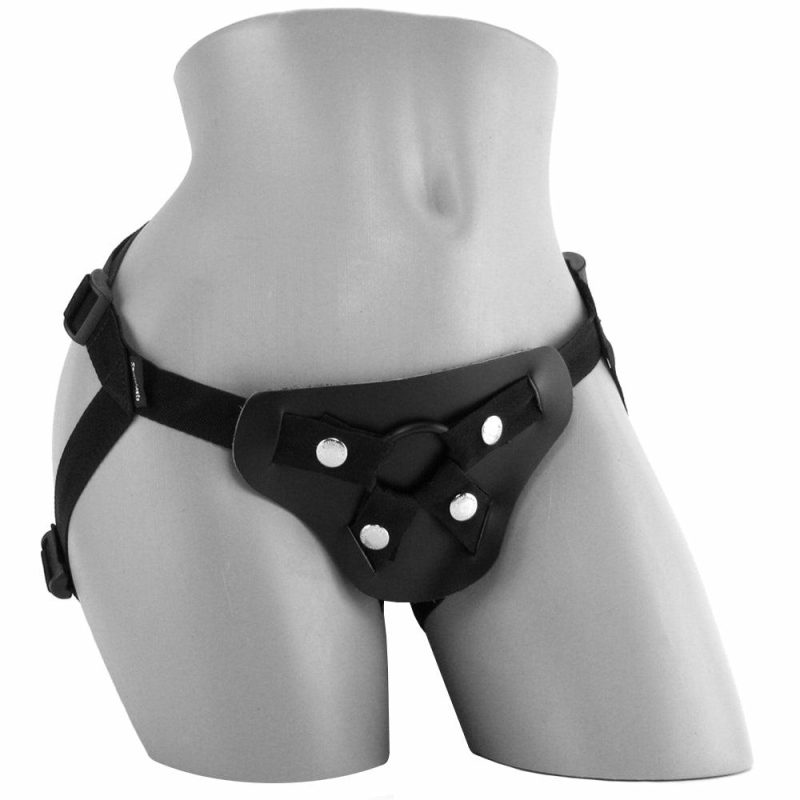 Dildos | Latigo Leather Strap-On Harness Dildos Dildos