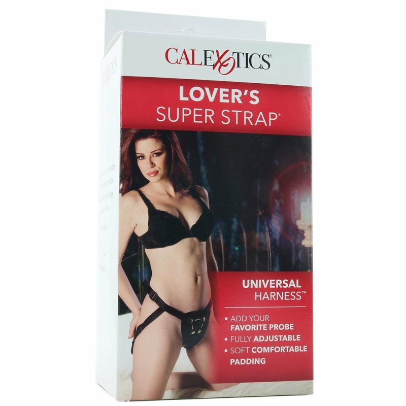 Dildos | Lover’s Super Strap Universal Harness Dildos Black