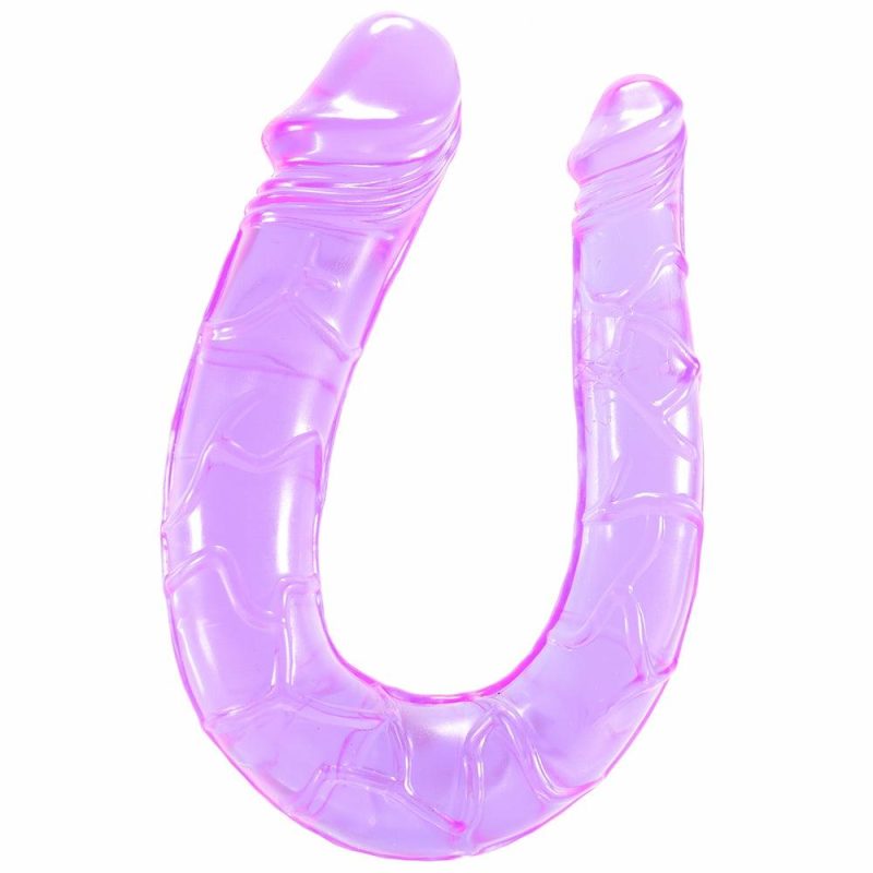 Dildos | Lucky Lady Dual Stimulator Dildo In Purple Dildos Dildos