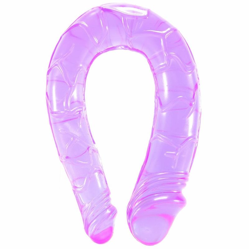 Dildos | Lucky Lady Dual Stimulator Dildo In Purple Dildos Dildos