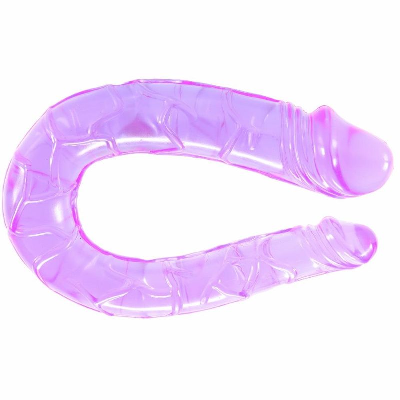 Dildos | Lucky Lady Dual Stimulator Dildo In Purple Dildos Dildos