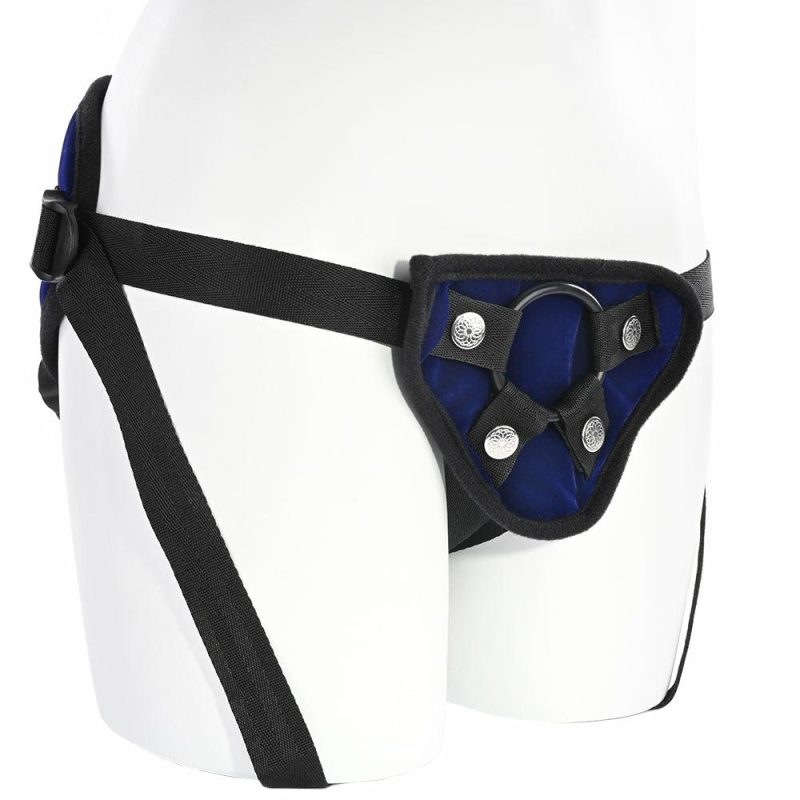 Dildos | Lush Cobalt Strap-On Harness Dildos Dildos