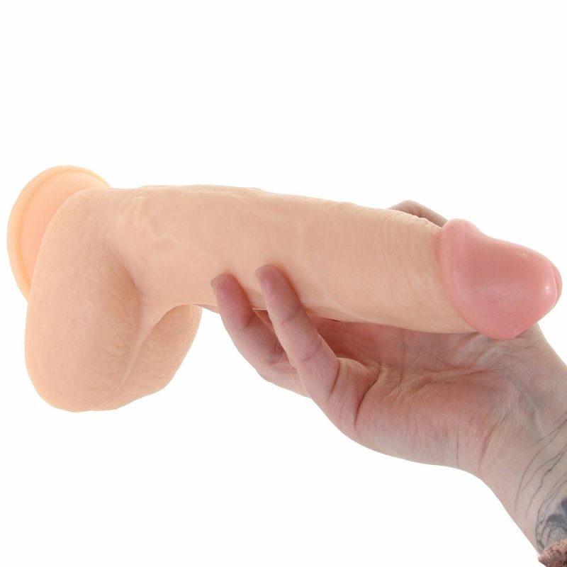 Dildos | Master Cock Beefy Brad 9 Inch Ballsy Dildo In Light Dildos Dildos