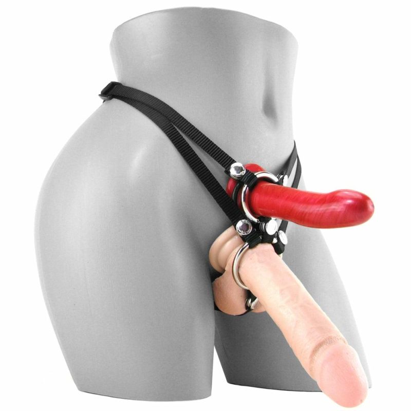 Dildos | Menage A Trois Strap-On & Dildo Set Dildos Dildos