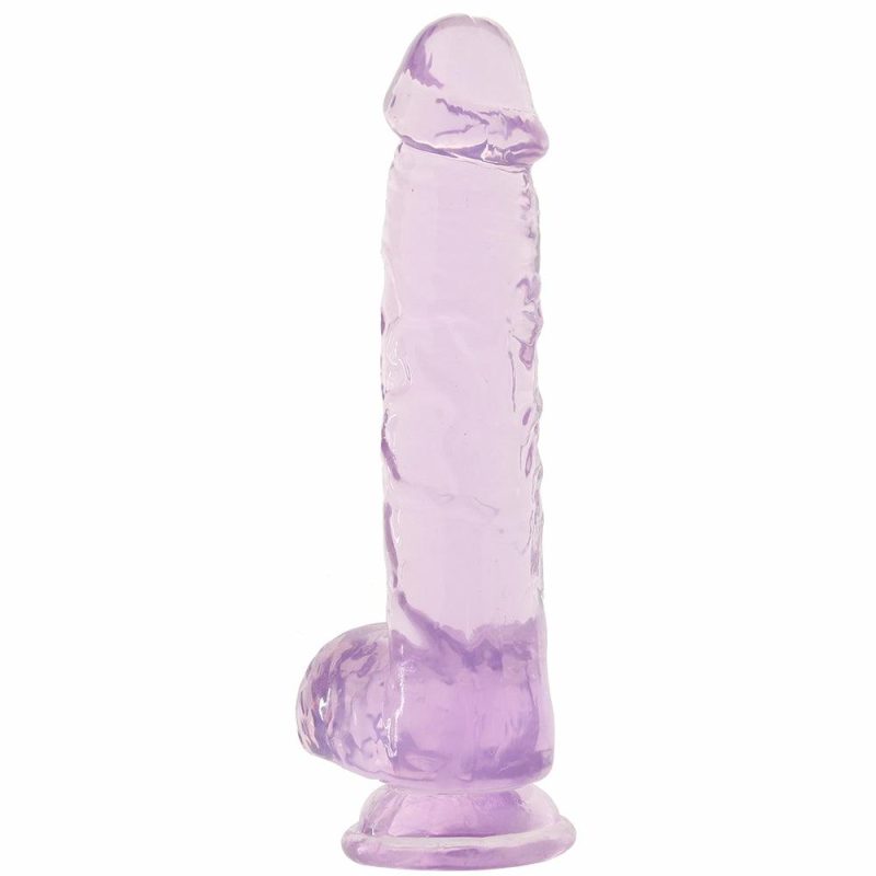 Dildos | Naturally Yours 6 Inch Crystalline Dildo In Amethyst Dildos Blush