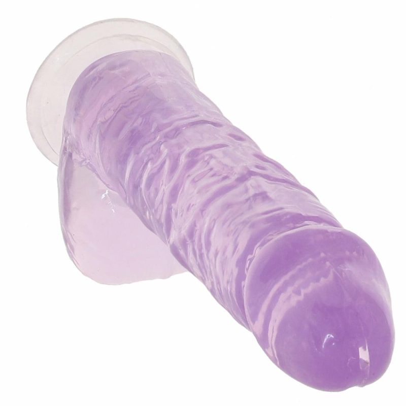 Dildos | Naturally Yours 6 Inch Crystalline Dildo In Amethyst Dildos Blush