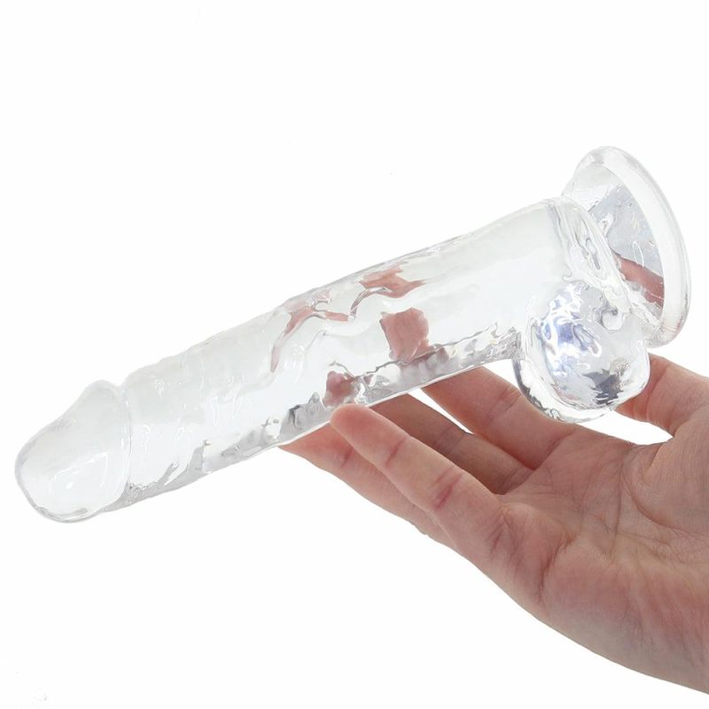 Dildos | Naturally Yours 7 Inch Crystalline Dildo In Clear Dildos Blush