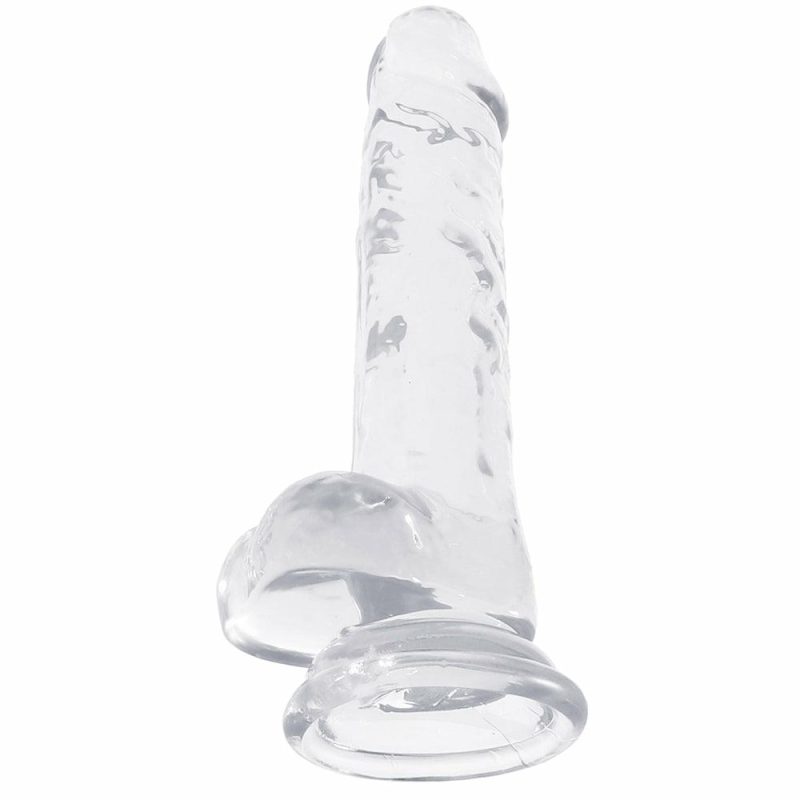 Dildos | Naturally Yours 7 Inch Crystalline Dildo In Clear Dildos Blush