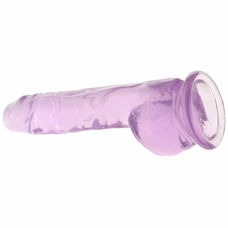 Dildos | Naturally Yours 8 Inch Crystalline Dildo In Amethyst Dildos Blush