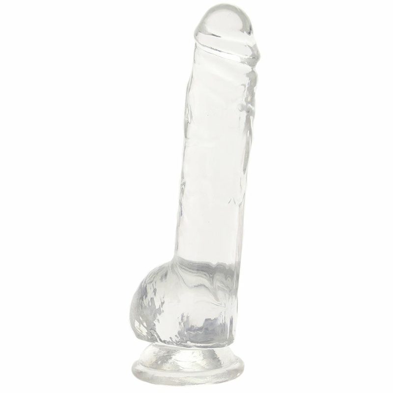 Dildos | Naturally Yours 8 Inch Crystalline Dildo In Clear Dildos Blush