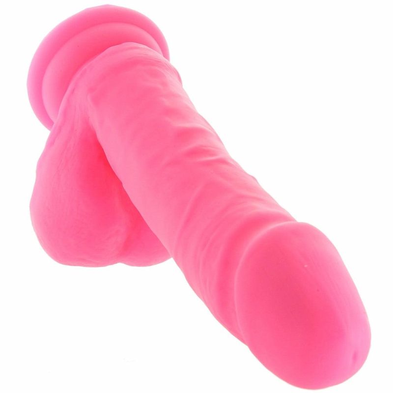 Dildos | Neo 8 Inch Dual Density Ballsy Dildo In Pink Dildos Blush