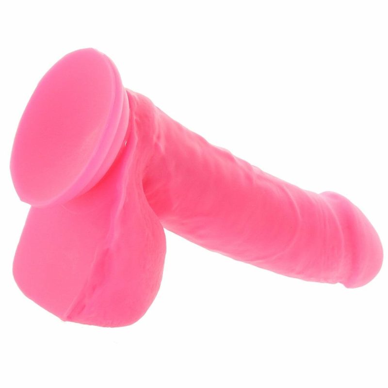 Dildos | Neo 8 Inch Dual Density Ballsy Dildo In Pink Dildos Blush