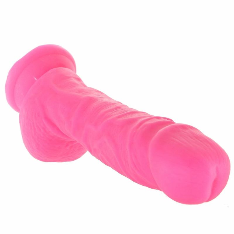 Dildos | Neo 9 Inch Dual Density Ballsy Dildo In Pink Dildos Blush