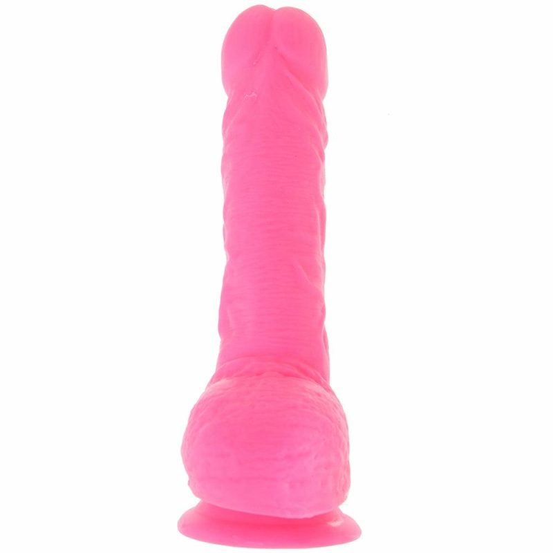 Dildos | Neo 9 Inch Dual Density Ballsy Dildo In Pink Dildos Blush