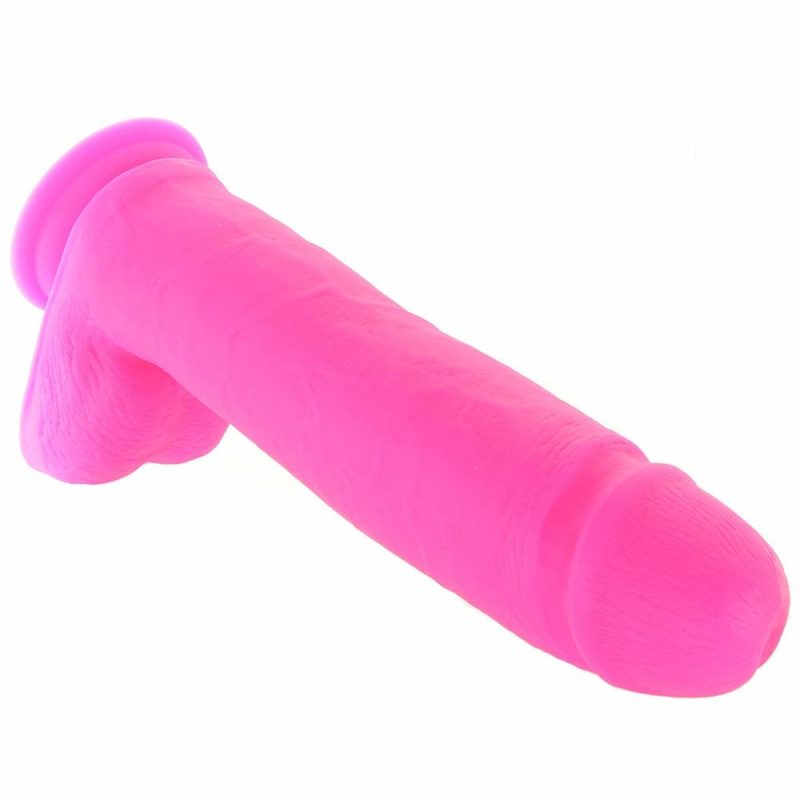 Dildos | Neo Elite 10 Inch Dual Density Silicone Cock In Pink Dildos Blush