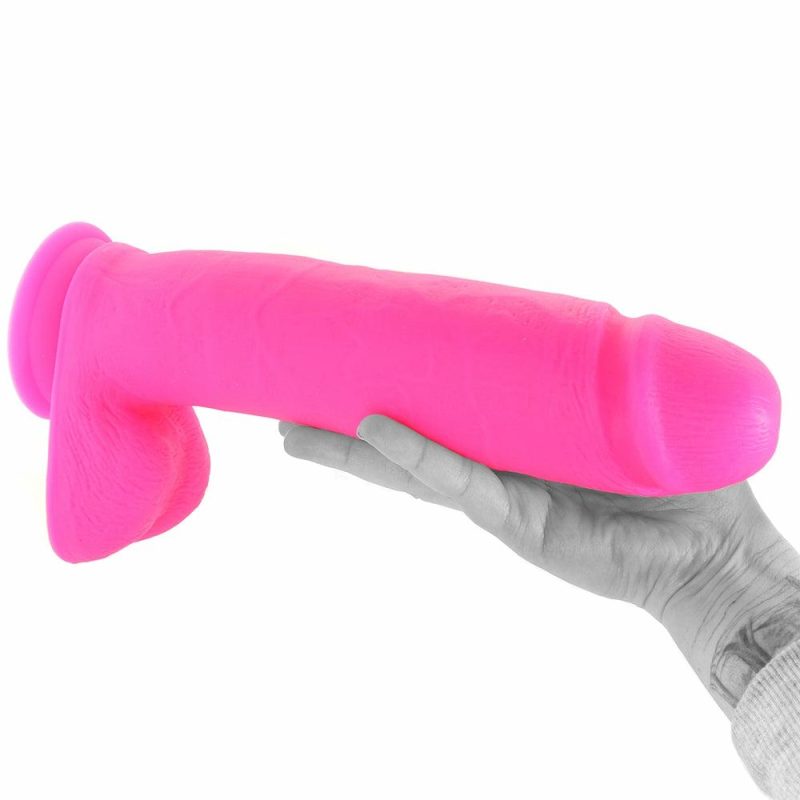 Dildos | Neo Elite 10 Inch Dual Density Silicone Cock In Pink Dildos Blush