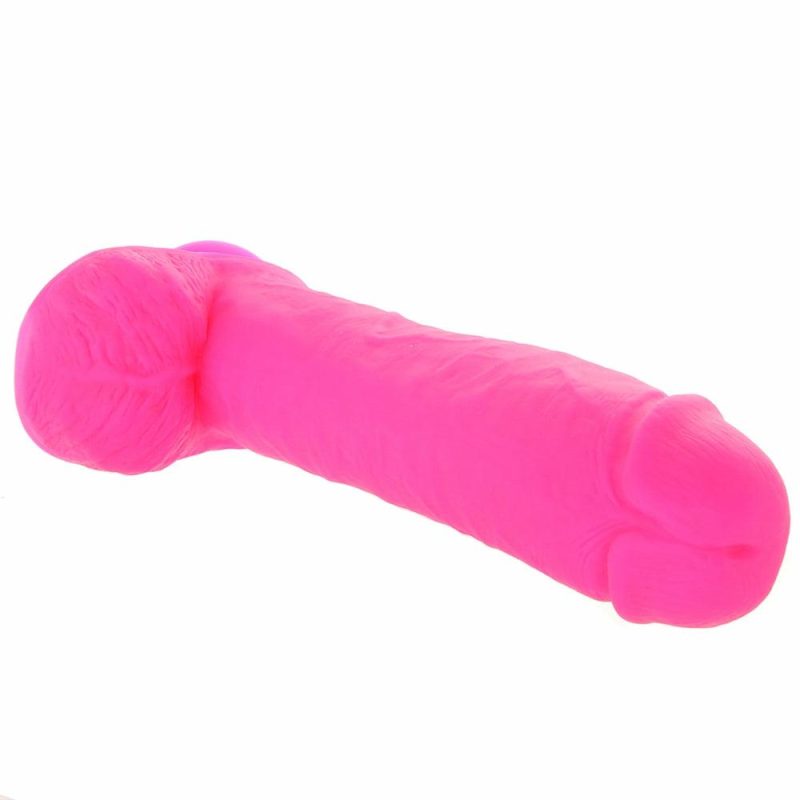 Dildos | Neo Elite 11 Inch Silicone Ballsy Dildo In Pink Dildos Blush