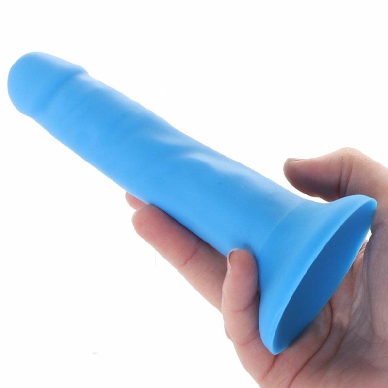 Dildos | Neo Elite 6 Inch Silicone Dual Density Cock In Blue Dildos Blush