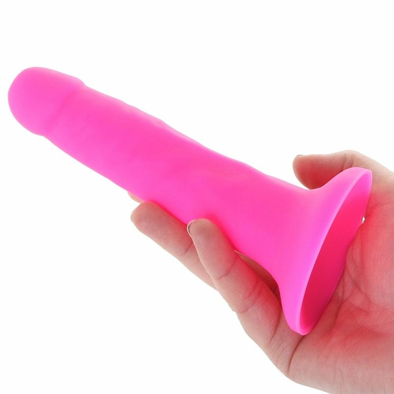 Dildos | Neo Elite 6 Inch Silicone Dual Density Cock In Pink Dildos Blush