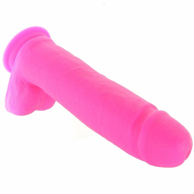 Dildos | Neo Elite 8 Inch Silicone Dual Density Cock In Pink Dildos Blush