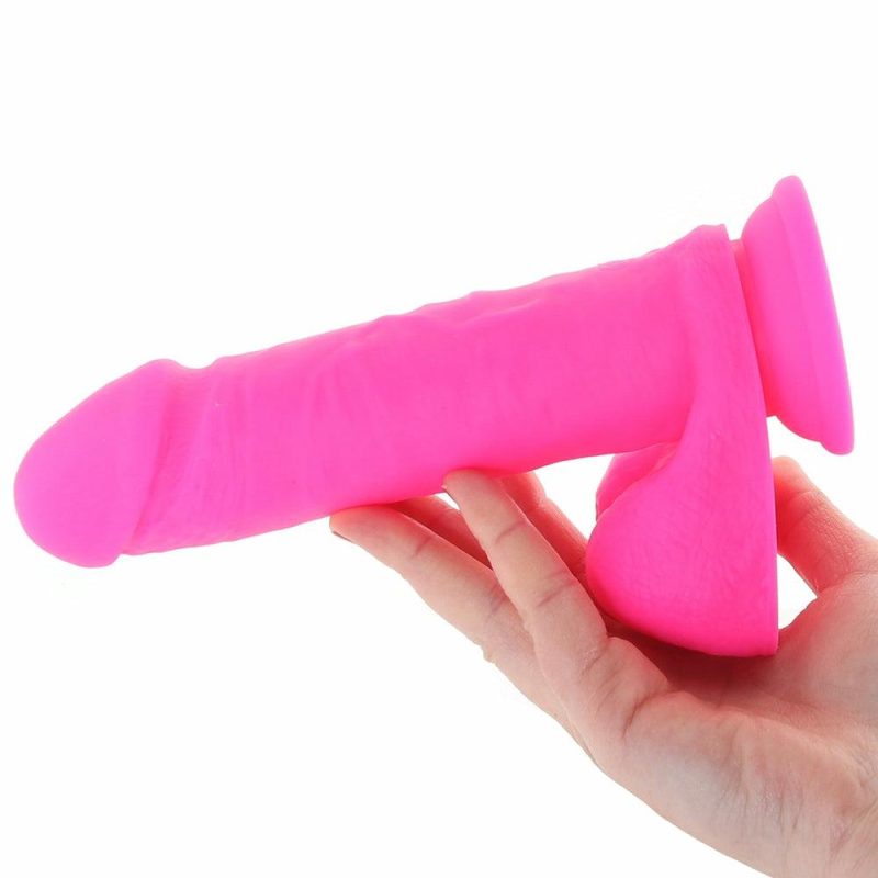 Dildos | Neo Elite 8 Inch Silicone Dual Density Cock In Pink Dildos Blush