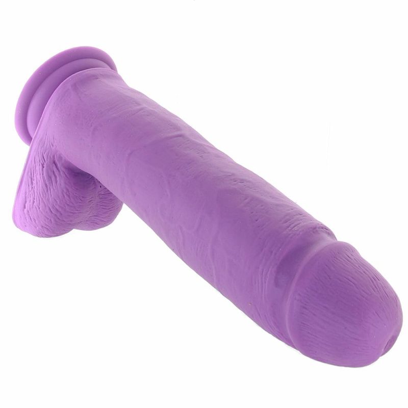 Dildos | Neo Elite 8 Inch Silicone Dual Density Cock In Purple Dildos Blush