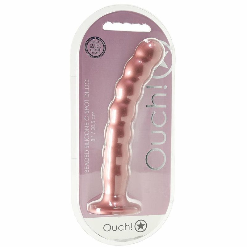 Dildos | Ouch! 8 Inch Beaded G-Spot Dildo Dildos Dildos