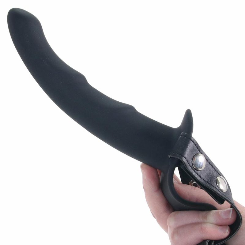 Dildos | Ouch! Adjustable Ridged Strap-On Vibe Dildos Dildos