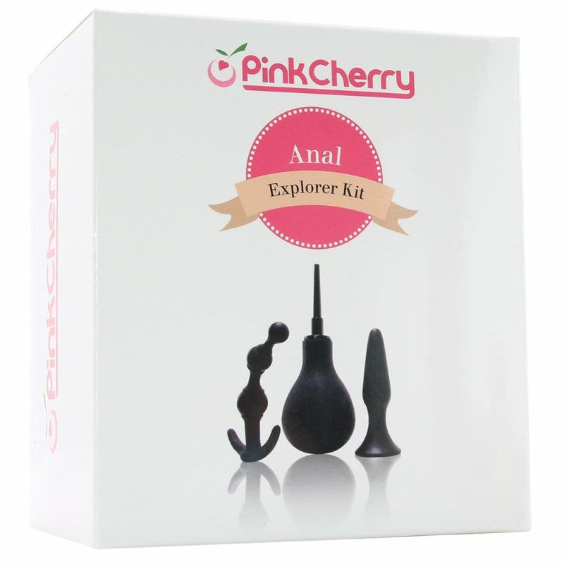 Dildos | Pinkcherry Anal Explorer Kit In Black Anal Sex Toys Anal Sex Toys