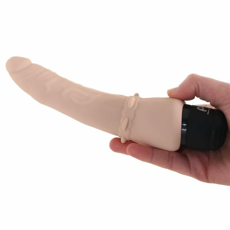 Dildos | Power Cock 7 Inch Slim Realistic Vibe In Light Dildos Dildos